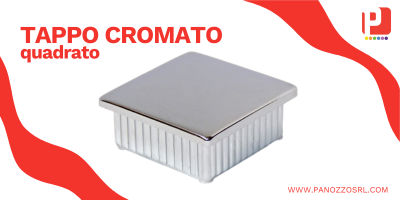 INSERTI QUADRATI IN ABS CROMATO